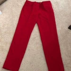 Red Limited Pants
